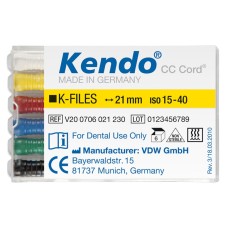 К-файли Кендо 6шт./уп, VDW
