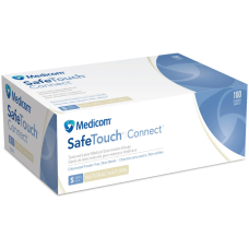 Рукавички латексні без пудри SafeTouch Connect 50шт/уп, Medicom 