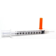 Шприц інсуліновий з інтегрованою голкою 1мл U-100 1 шт., BD Micro-Fine Plus